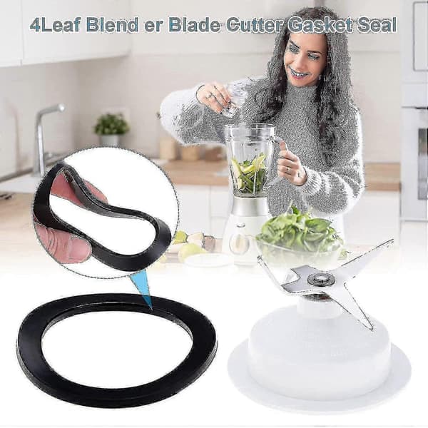 Til Kitchenaid 4-bladet blenderkniv og blenderkobling med skruenøgle