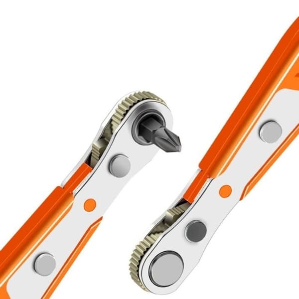 11-delt bitssæt (10 bits + 36T miniskralde) - Cr-V stål - Phillips/Torx/Hex