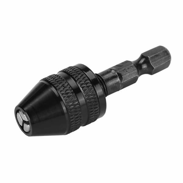 Borepatronadapter H01335 - 6,5 mm chuck - 0,3–3,6 mm sekskantet skaft - 1 stk