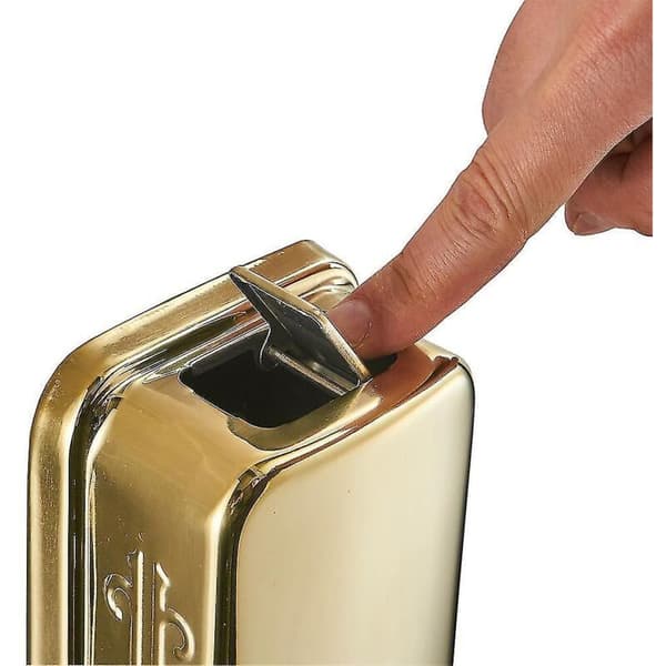 Guld vægmonteret sæbedispenser, flydende håndsæbedispenser til badeværelse/køkken