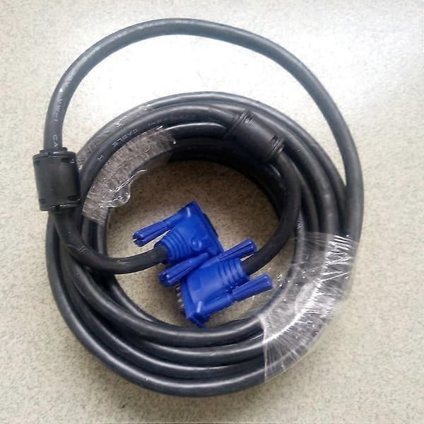 3m 15-bens 3+6 VGA-kabel i rent kobber til computer til TV-projektor HD-datakabel