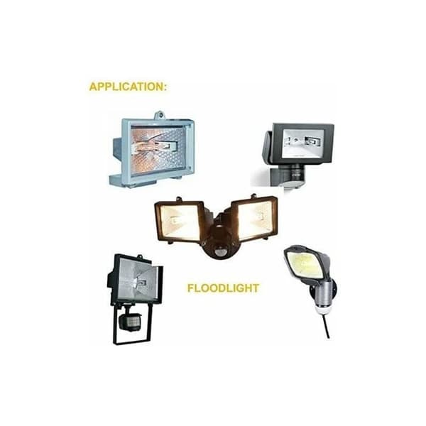R7S 78mm 120W 1600lm Varmvit 2700K Halogenlampa - 4-pack
