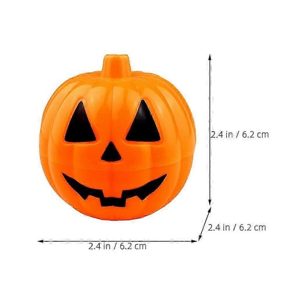 Halloween godteriboks gresskarform for godterioppbevaring 24 stk