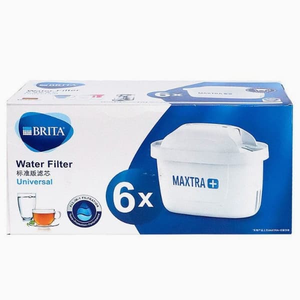 6-pack vattenfilterpatroner kompatibla med alla Brita-kannor - Brita Maxtra vattenfilter - Excellence