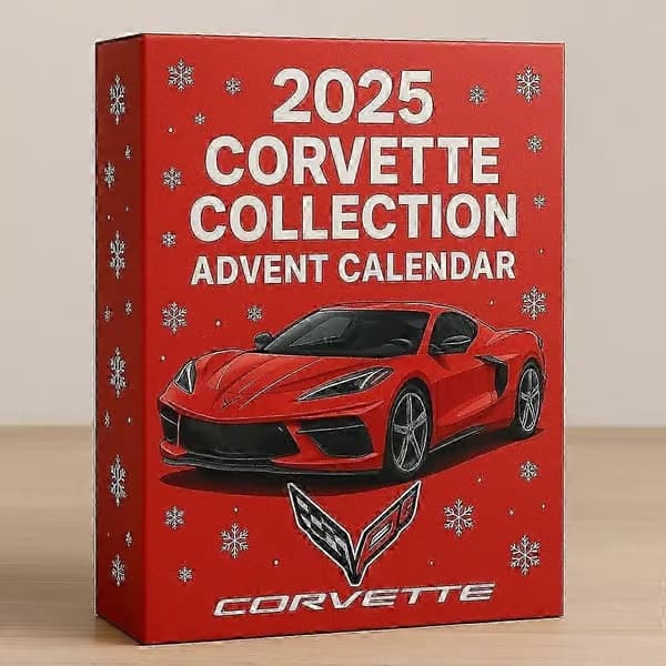 Bil-samler julekalender 2026 Corvette