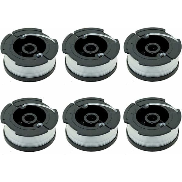 6-pakning A6481 A6485 Spoler for Black Decker Gressklippere