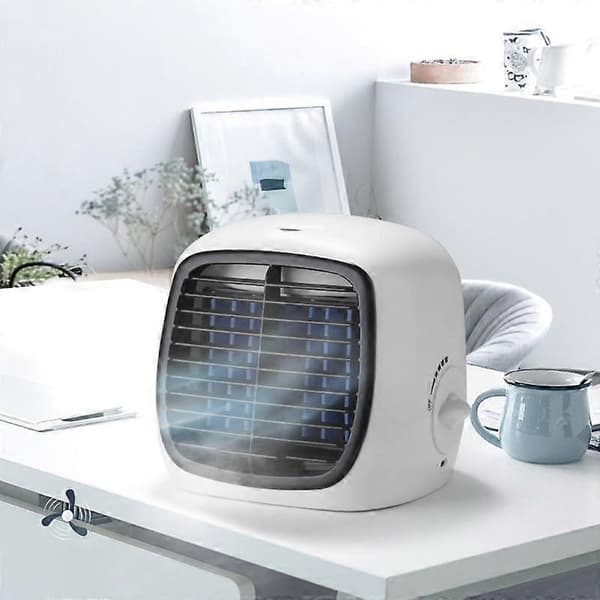 Usb Hjemme Mini Luftkøler Bærbar Desktop Lille Ventilator Befugtning Kold Kontor Køling Aircondition