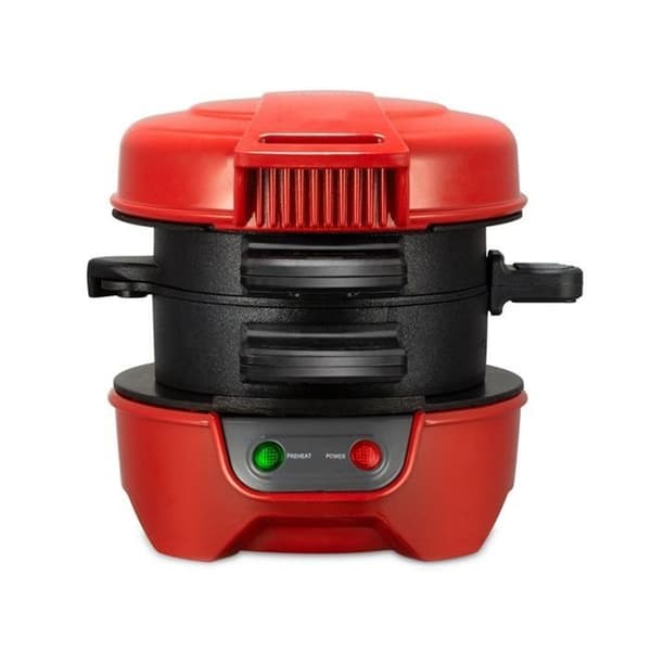 Hamburgerpresse, Hamburger Patty Maker, Non-Stick, Multifunksjonell Hamburger, Omelett, Biff, Frokost, Sandwichmaskin, Plugg