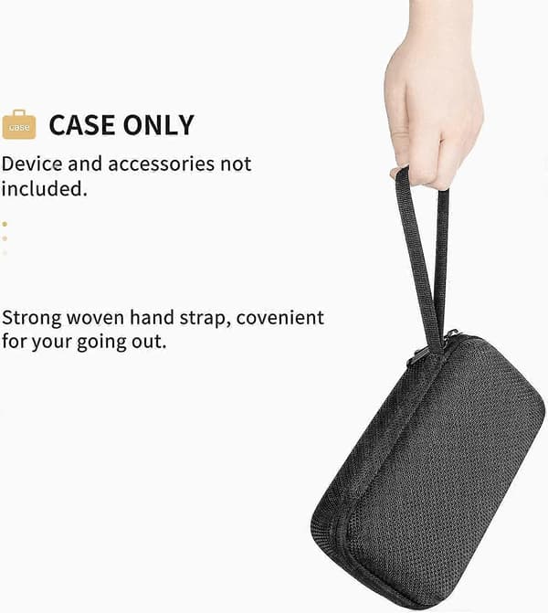 Etui til Marshall Emberton Bluetooth-højtaler, hård organizer, bærbar rejsetaske til opbevaring (sort)