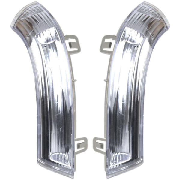 Til VW Golf 5 6 Passat 3BG 3C Sharan Venstre Side Indikator Spejl Repeater Krystal
