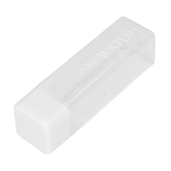 Dricksvattenflaska, 500 ml 17 oz vattenflaska bärbar vattenflaska transparent vattenflaska hög kapacitet