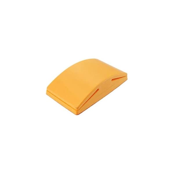 12,7 cm gummisliveklods med sandpapirholder