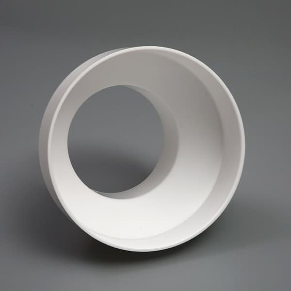 Kanaladapter, kanalreduktionsadapter til udsugningsventilator til ventilationskanal (200 mm til 150 mm)