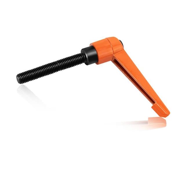 M10 klemspakgrep - Justerbart - Aluminium - Oransje