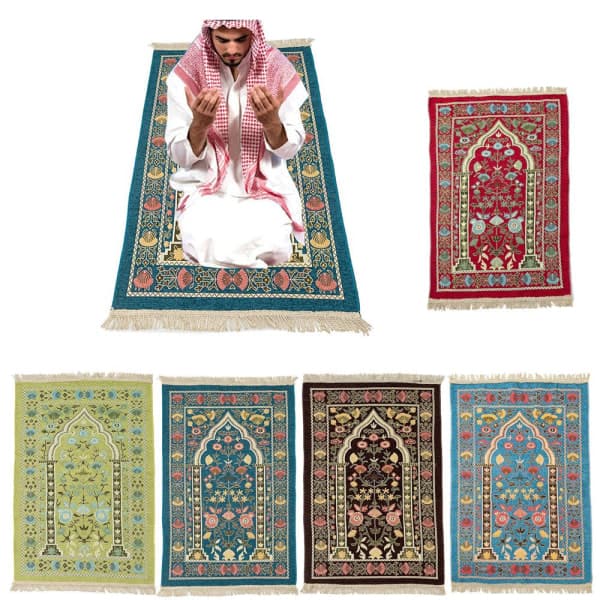 Eid Mubarak muslimsk bedetæppe islamisk bedetæppe græsgrøn