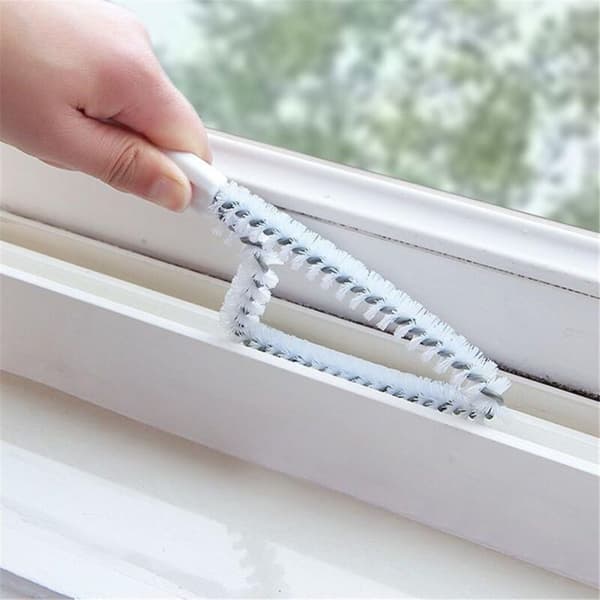 Vinduespudserbørste, skydedørsbørste, vinduespudserbørste (2-pak)