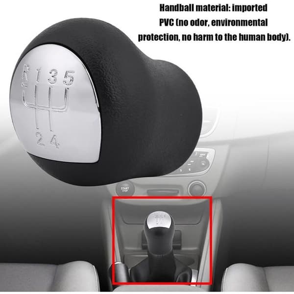 Gearknop, 5-trins gearknop egnet til CLIO-2 PHASE KANGOO gearknop clio 2