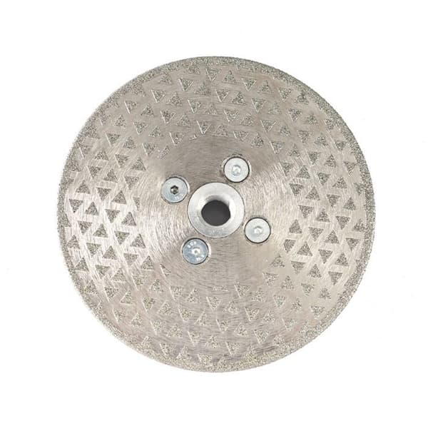115 mm (4.5\") M14 diamantklinge — skæring og slibning af marmor, granit, fliser (tør/våd)