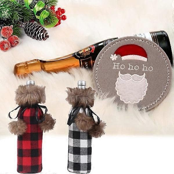 2 nisse-vinflaskedeksler, nisse-vinflaskedeksel