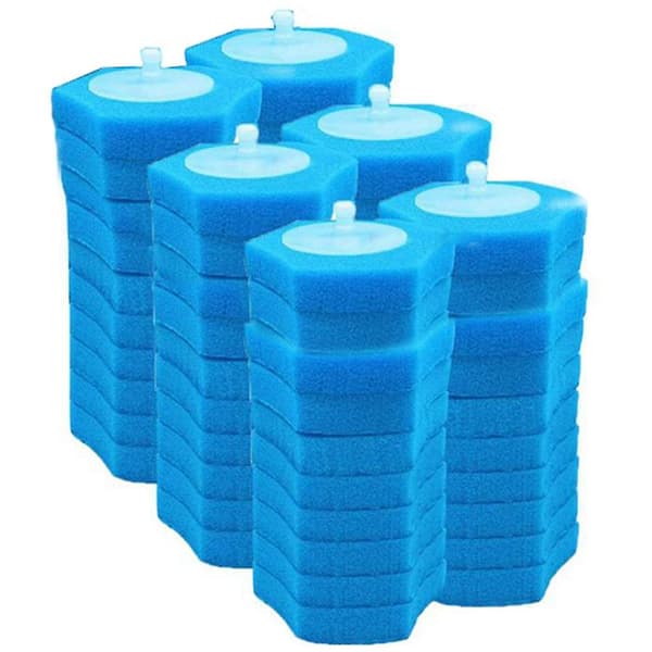 60 stk. Engangs toalettrensesystem Engangs spylebare refill Fresh Brush spylebar refill