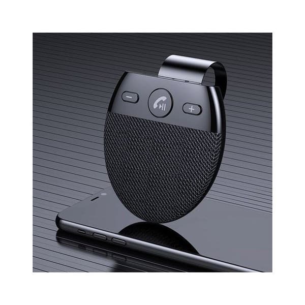 Bluetooth håndfrisett til bil, Bluetooth-høyttaler til solskjerm i bil, musikkspiller
