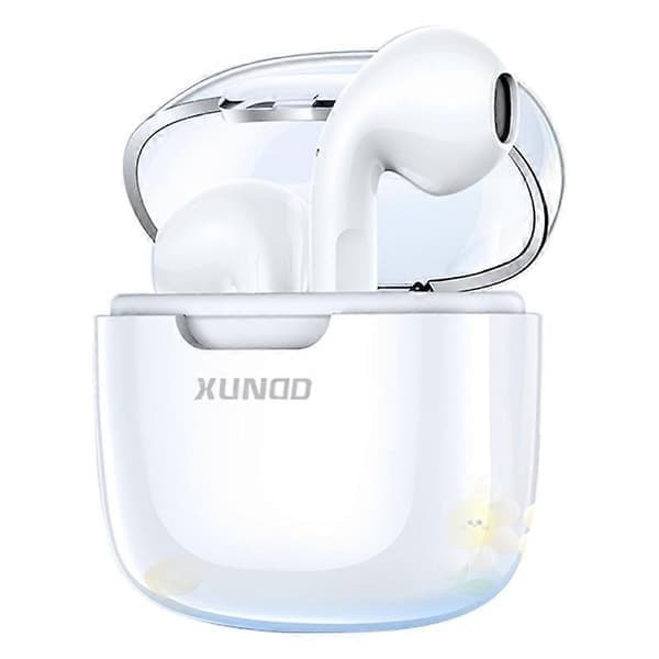 Typ E XUNDD X17 Bluetooth 5.3 Hörlurar med Låg Latens TWS Hörlurar med Laddningsfodral