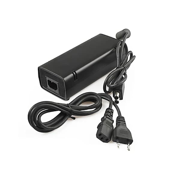 Strømadapter med ladekabel for Xbox 360 Slim-konsoll 100-240V Universallader