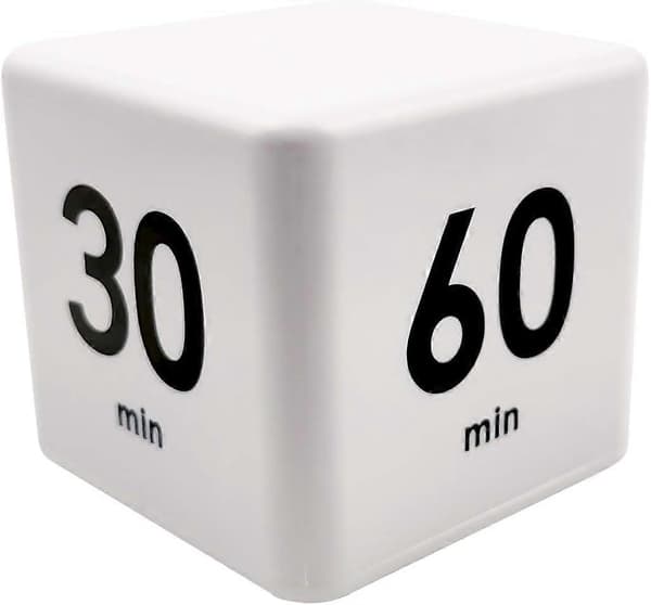 Cube Timer, Time Cube Timer til ADHD Produktivitet Øvelse Flip Timer Klasseværelse Læringstid Nedtælling