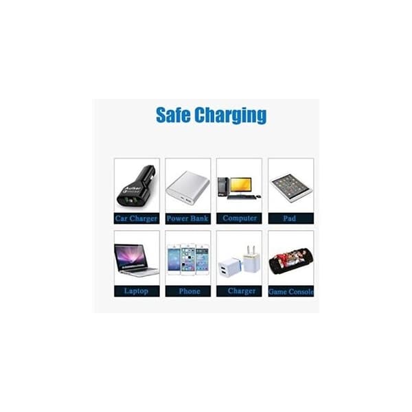 USB-tester 3,2–10V 0–3A Digital Voltmeter Amperemeter 0,01 Nøyaktighet - Måler V/A/W/mAh