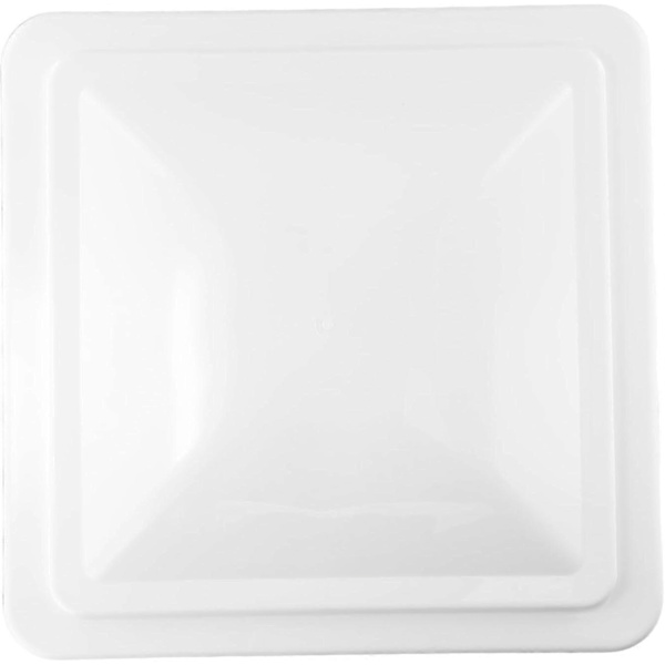 14\" Universal Husbil, Släpvagn, Husvagn, Husbilstakventilskydd - Byte av ventilationslock (Vit 1-pack)