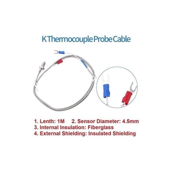REX-C100 PID temperaturregulator, digital termostatsæt AC110V-240V, 0℃1300℃