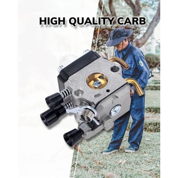 Bränsleledningsförgasarkit för STIHL FS38 FS45 FS55 röjsågar