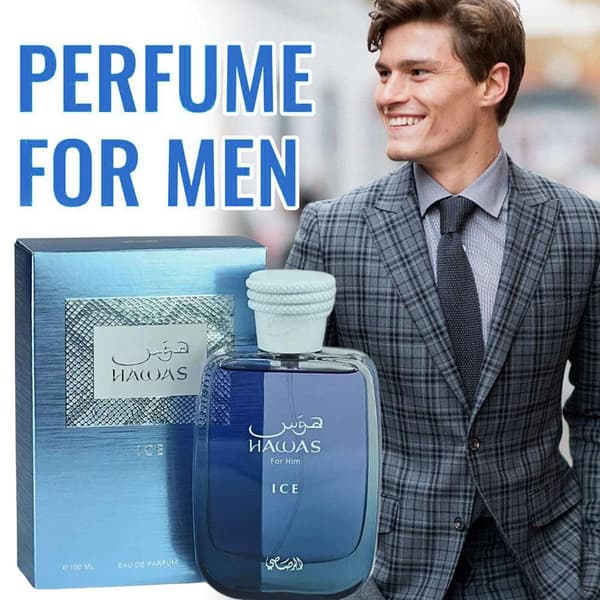 Rasasi Hawas Ice til Mænd Eau de Parfum Spray 100 ml Hot J3