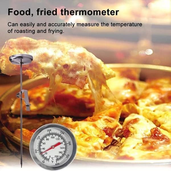 Kødtermometer, Universalmodel - 20 cm Probe - 50–550°F Område - Rustfrit Stål