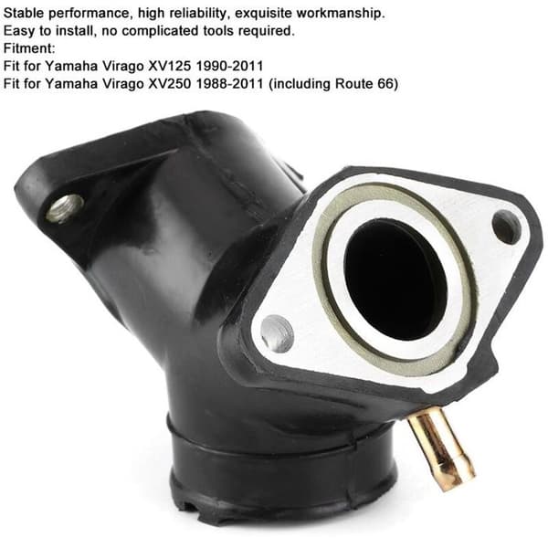 Motorcykel karburator interface, starterpakning, tilbehør indsugningsmanifold, karburator starter, egnet