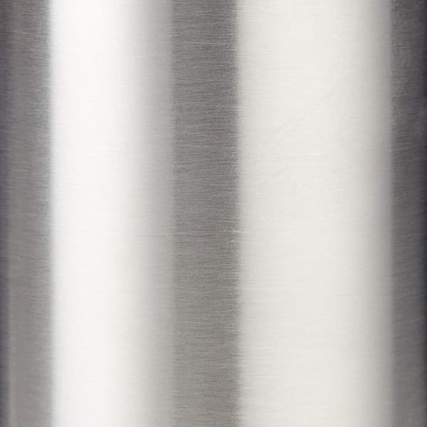 Genopfyldelig sæbedispenser i børstet rustfrit stål – 350 ml, sølvfinish, elegant og holdbart design