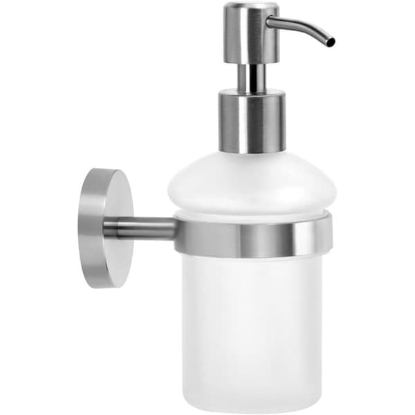 Vægmonteret sæbedispenser, brusesæbedispenser, lavet af 304 rustfrit stål, velegnet til showergel og håndsæbe