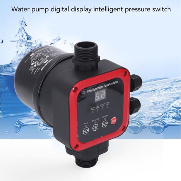 220V Smart Pump Controller – 5 ydelsestilstande – Anti-blokeringssikkerhed – Teknisk plastmateriale