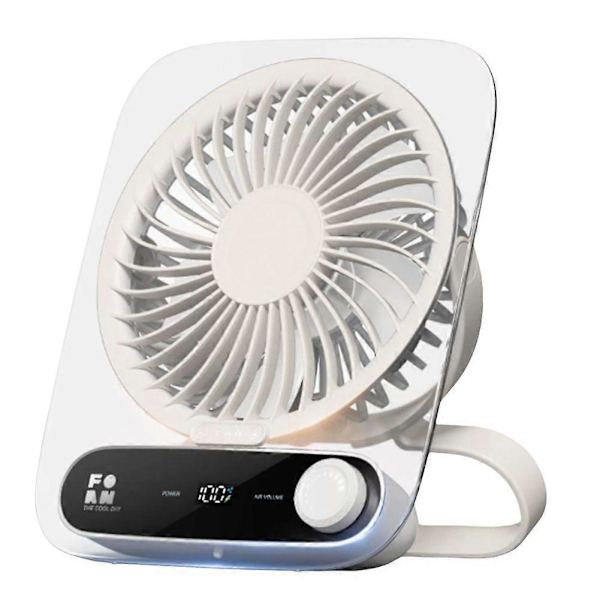 Mini Ventilator, Kontor Skrivebordsventilator, Skrivebordsventilator, Bærbar