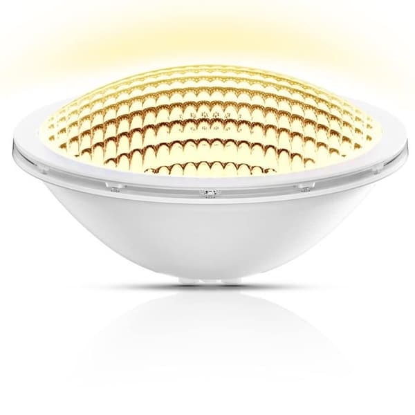 PAR56 LED poolbelysning, 18W, IP68, 12V, 3000K varmvit, Ø176mm