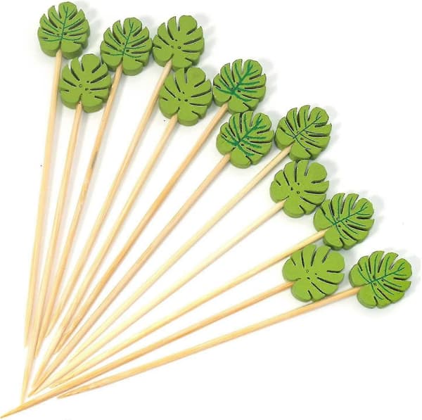 Cocktailtikut 100 kpl 5\" Bambu Hammastikut Cocktailtikut