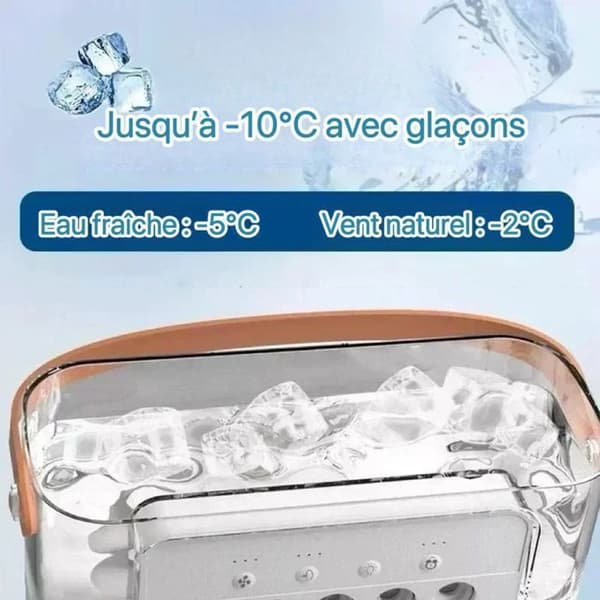3-i-1 Miniblæser - Hvid - USB - Lydløs - 3 Hastigheder - LED