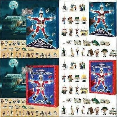 Crazy Christmas Countdown-kalender adventsboks juleoverraskelsesgaver akrylmateriale - 2026 1