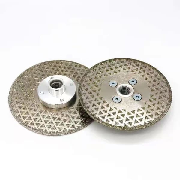 115 mm (4.5\") M14 diamantklinge — skæring og slibning af marmor, granit, fliser (tør/våd)