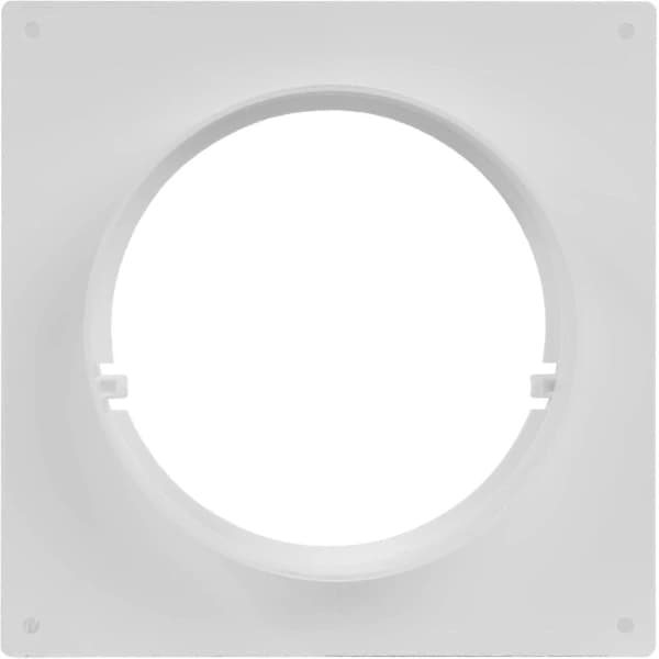 150 mm kanalforbindelsesflange, lige plastrørsflange til varme- og køleventilationssystemer (15 cm)