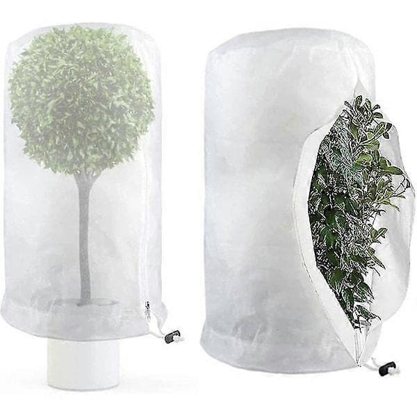 Sæt med 2 vinterbeskyttelse til planter, frostbeskyttelse, vinterbeskyttelse til planter, stor pose til potteplanter, 60 x 80 cm XXF