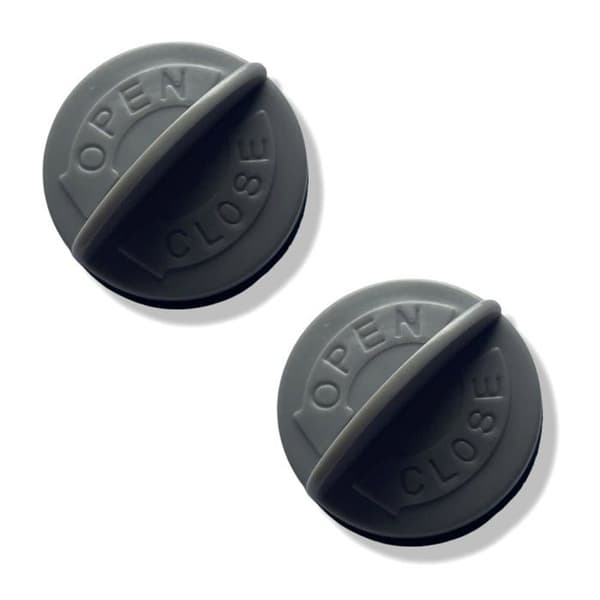 2x kompatible Kärcher vannfilterhetter/-lokk (K4000, 4000 TE, A1000, MV3, WD3, SE400)