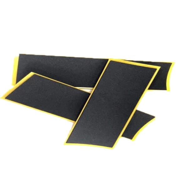 Sormilautagripteippi 12 kpl Musta 38x110 mm Musta 38x110 mm