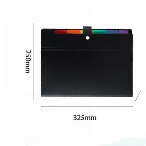 Udvidet Mappe A4 Udvidet Mappe Organizer Brev Mappe Organizer Rejsemappe 13 Studenterkontoretiketter