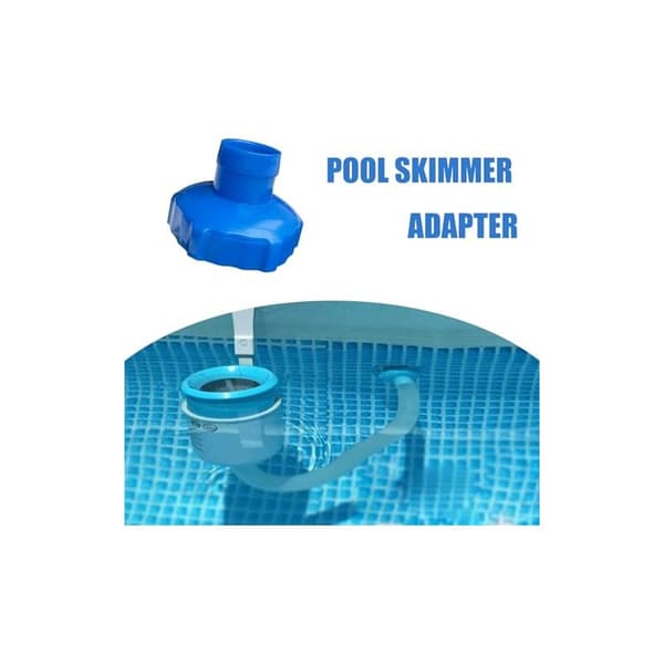 Skimmer slangadapter, liten sil slangadapter, för skimmerkit för ovanjordspool